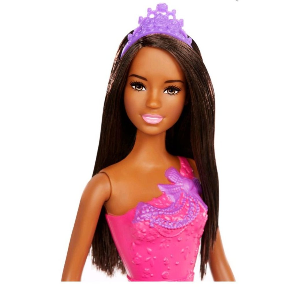 New Barbie Brunette Princess Doll Purple Pink Dress You Can Be Anything Play Toy - Picture 2 of 4